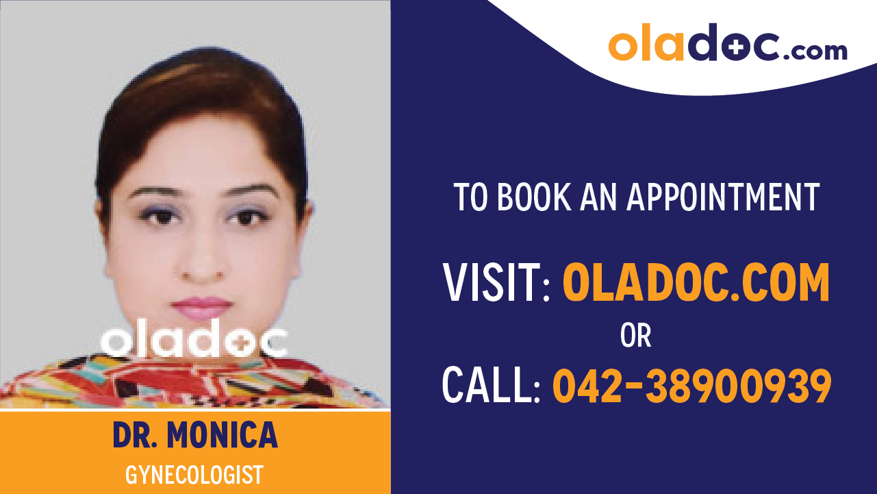 Book appointment with Dr.Monica-best Gynecologist in Karachi